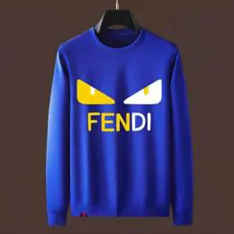 fendi sweatshirt manches longues pour homme s_125107b